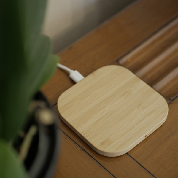 Chargeur en bambou Inductio™️ | LCS